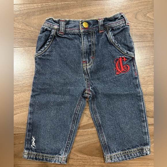 2-pack infant COOGI jeans 3/6 months and 12 months - Picture 6 of 8